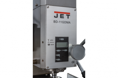 Фото JET BD-11GDMA Универсальный токарный станок с фрезерной головой в интернет-магазине ToolHaus.ru